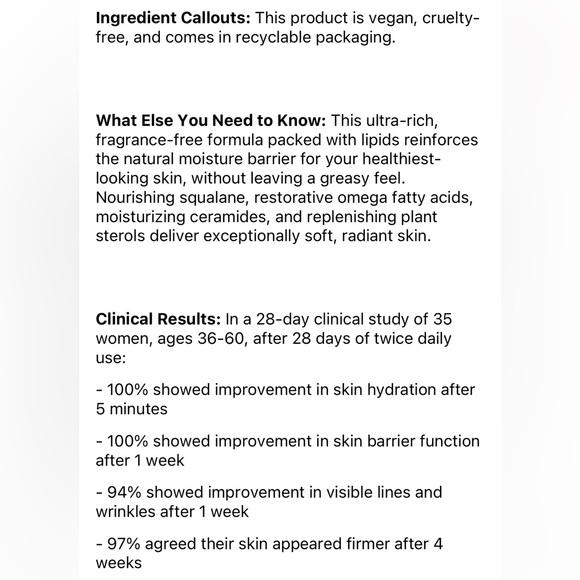 NEW MINI SIZE BIOSSANCE OMEGA 3 REPAIR CREAM 15ml - Picture 8 of 9